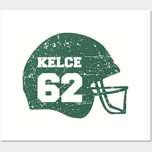 Jason Kelce Helmet Posters and Art